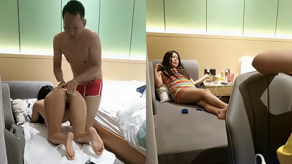 约操包臀裙少妇,老哥花样多让少妇躺沙发推油,按完再开操你可太厉害了 海报